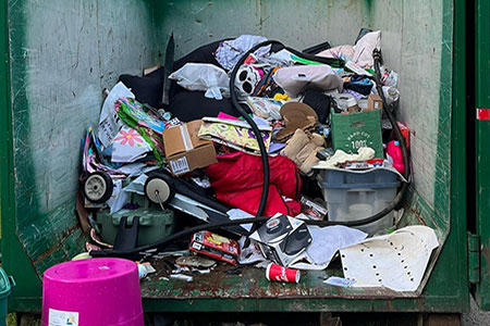 Residential Dumpster Rentals from Direct Dumpsters, Sherwood Park, Alberta.