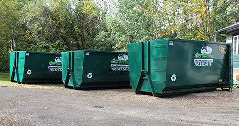 Choose the size of dumpster you will need to accommodate the kind of waste you have.