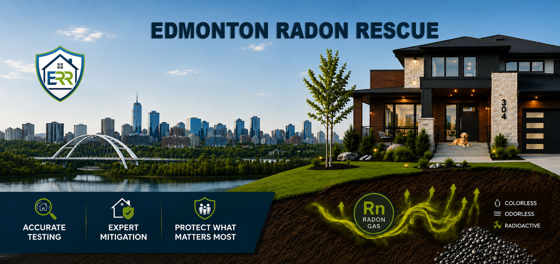 Edmonton Radon Rescue helps detect and mitigate radon gas in your Edmonton area home or business.